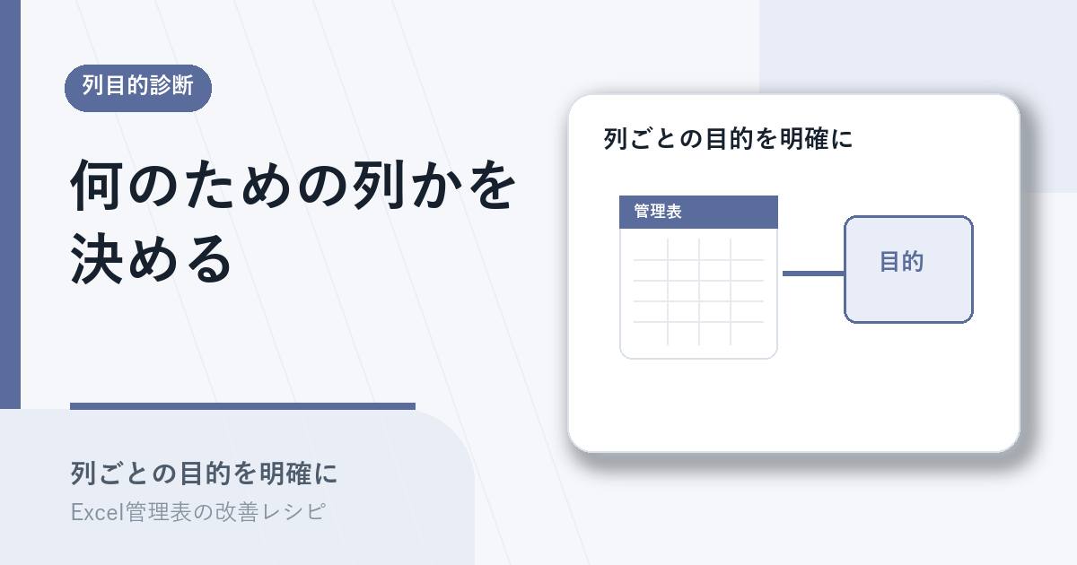 列ごとに目的を決めるアイキャッチ